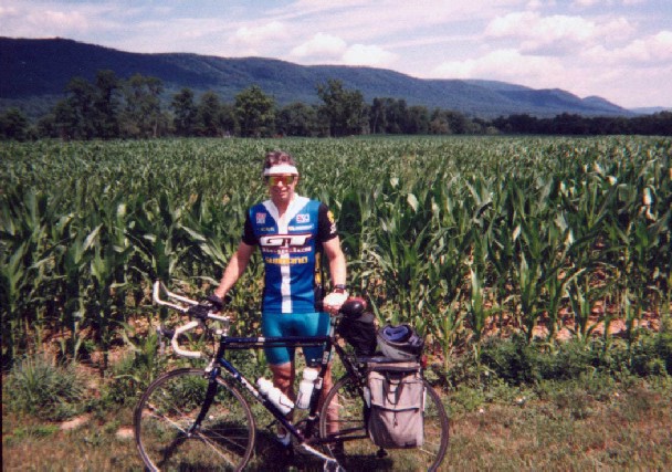 Valley with Tuscarora Mountain Background
