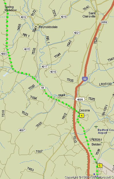 Part 4 - Johnstown to Breezewood