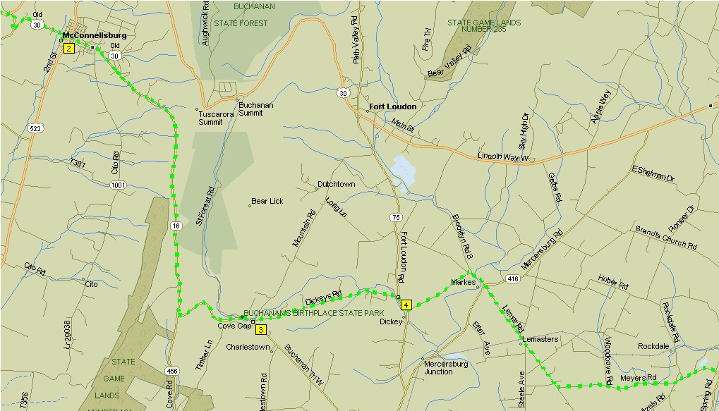 Part 2 - Breezewood to Gettysburg