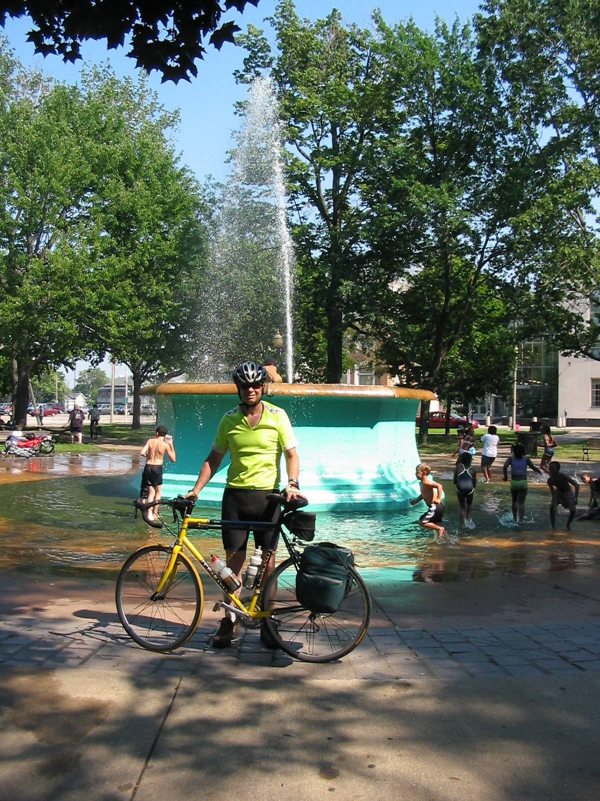 Perry Square fountain