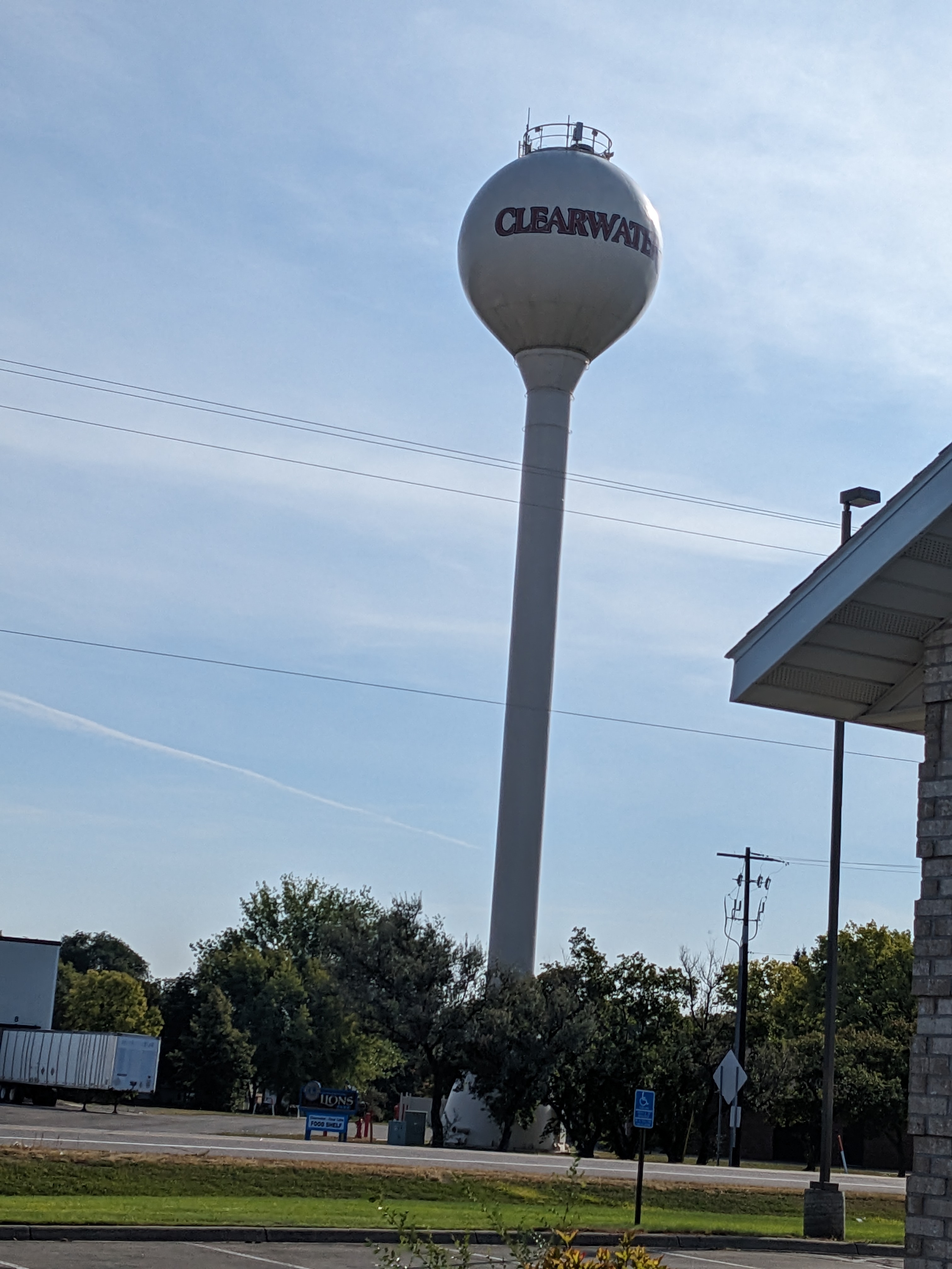 clearwater water tower